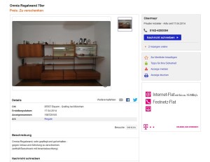 Omnia Wall Unit Regalwand