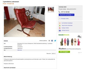 Relling Siesta Chair