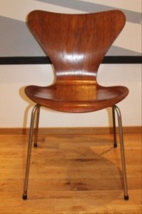 Fritz Hansen Arne Jacobsen Dining Chair Teakstuhl 3107 Designklassiker