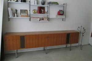 Vintage Sideboard 300 cm Design Retro