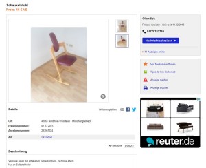 Stokke Varier Peter Opsvik Design Pendulum & Actulum gebrauchte Designklassiker