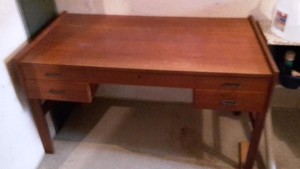 Teakwood Desk 50s Style String Wall Unit Designklassiker Danish Modern Design Klassiker