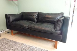 Bodil Kjaer Style Kill International Rudolf Glatzel Leather Sofa Midcentury Danish Modern Design Klassiker gebraucht