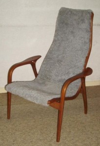 Lamino Sessel von Yngve Ekström für Swedese Midecantury Modern Design 50s Loungechair Sweden