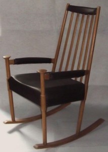 Midecantury Modern Rocking Chair Schaukelstuhl Danish Design 60er 70er Klassiker