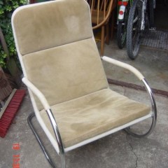 Anton Lorenz für TECTA D35 Lounge Chair Freischwinger Kragsessel Bauhaus 30er 70er