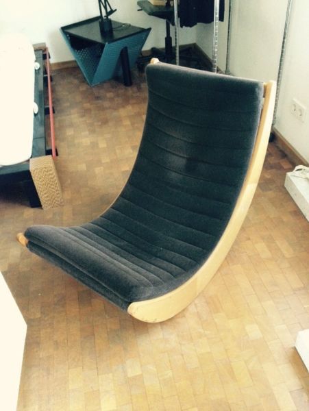 Rocking Chair 70s Designclassics Schaukelstuhl Verner Panton