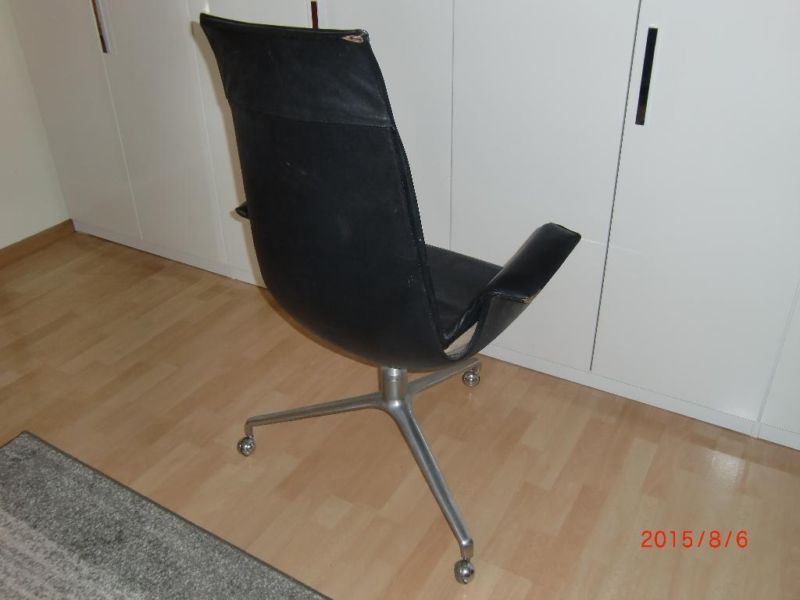 Midcentury Modern Tulip Chair 60er Jahre Designersessel Fabricius Kastholm Kill International Walter Knoll