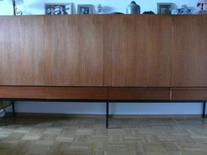 Behr B60 Dieter Waeckerlin Sideboard Midcentury Modern gebraucht Designklassiker 60er Jahre Teakholz