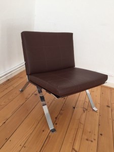 Girsberger Eurochair 1600 Hans Eichenberger Loungechair Barcelona Stil Designklassiker gebraucht günstig 60er Jahre Mies van der Rohe