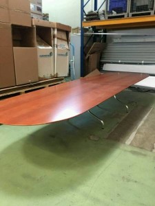 Konferneztisch Charles Eames Style Vitra Herman Miller Segmented Table Designtisch groß
