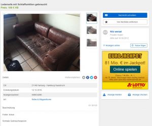 De Sede DS 76 Schlafsofa Ledersofa Designklassiker Möbel gebraucht kaufen 60er 70er Ledersofa